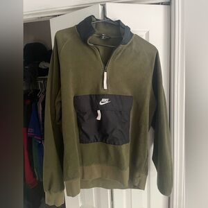 Vintage Nike Men’s 1/4 Zip w Front Zipper Pocket